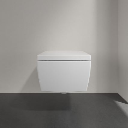 Villeroy & Boch 8M24S101 - MEMENTO 2.0 SoftClose Toilet Seat, White