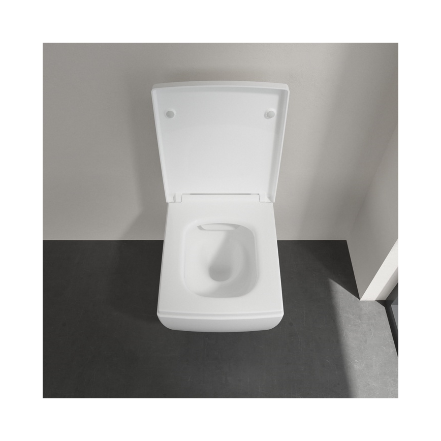 Villeroy & Boch 8M24S101 - MEMENTO 2.0 SoftClose Toilet Seat, White