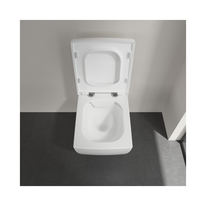 Villeroy & Boch 8M24S101 - MEMENTO 2.0 SoftClose Toilet Seat, White