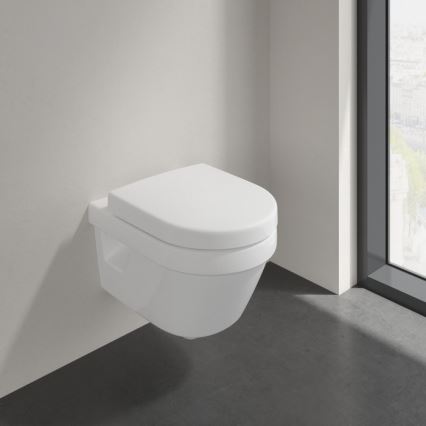 Villeroy & Boch 8M42S101 - SUBWAY 3.0 SoftClose Toilet Seat, White