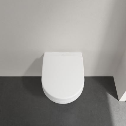 Villeroy & Boch 8M42S101 - SUBWAY 3.0 SoftClose Toilet Seat, White