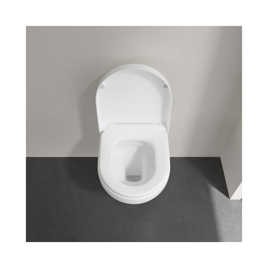 Villeroy & Boch 8M42S101 - SUBWAY 3.0 SoftClose Toilet Seat, White