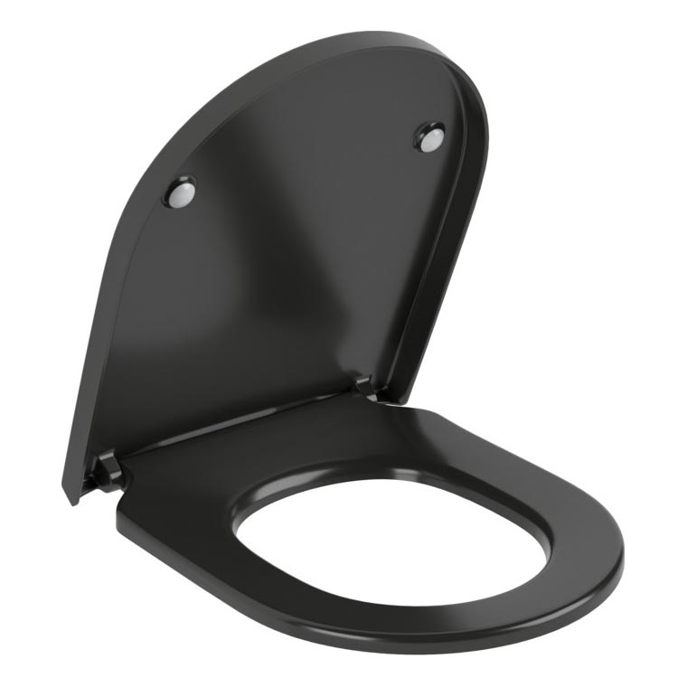 Villeroy & Boch 8M42S1R7 - SUBWAY SoftClose Toilet Seat, Black