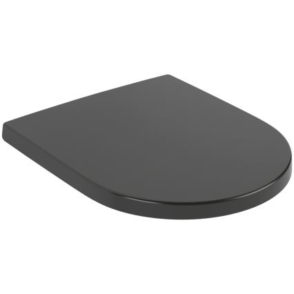 Villeroy & Boch 8M42S1R7 - SUBWAY SoftClose Toilet Seat, Black