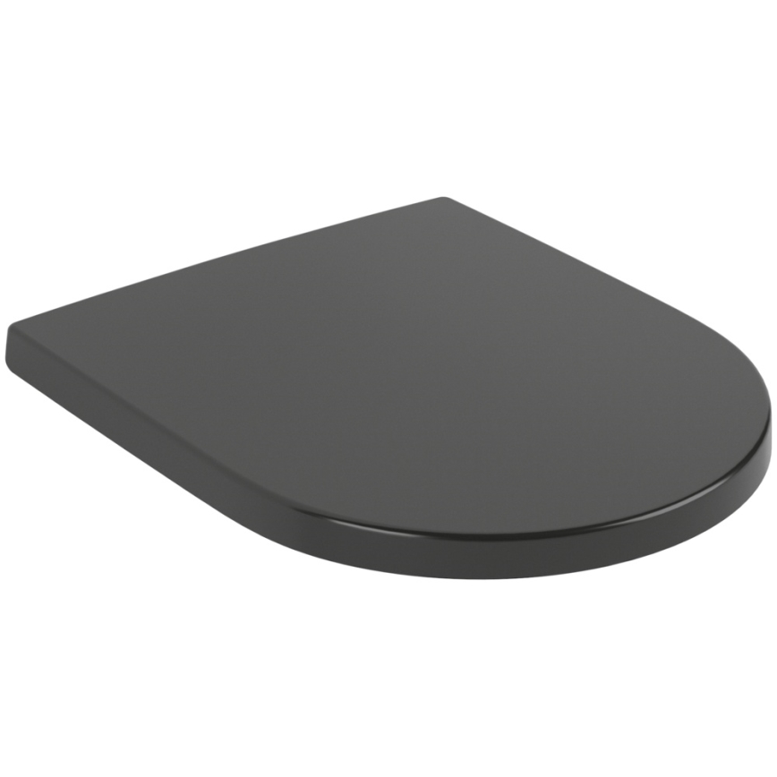 Villeroy & Boch 8M42S1R7 - SUBWAY SoftClose Toilet Seat, Black