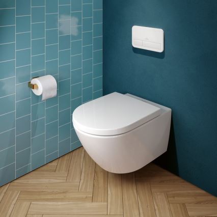 Villeroy & Boch 8M42S1T1 - SUBWAY 3.0 SoftClose toilet seat, white