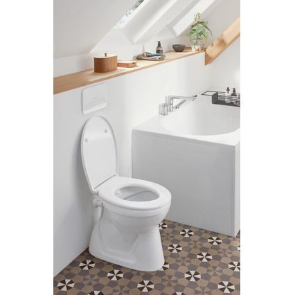 Villeroy & Boch 8M43S101 - O.NOVO SoftClose Toilet Seat, White