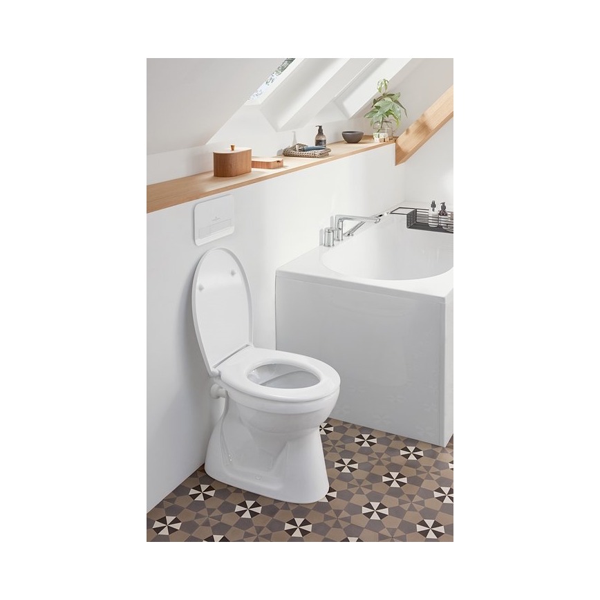 Villeroy & Boch 8M43S101 - O.NOVO SoftClose Toilet Seat, White