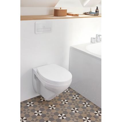 Villeroy & Boch 8M43S101 - O.NOVO SoftClose Toilet Seat, White