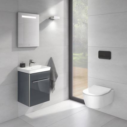 Villeroy & Boch 922400RB - VICONNECT Flush Button, Glossy Black