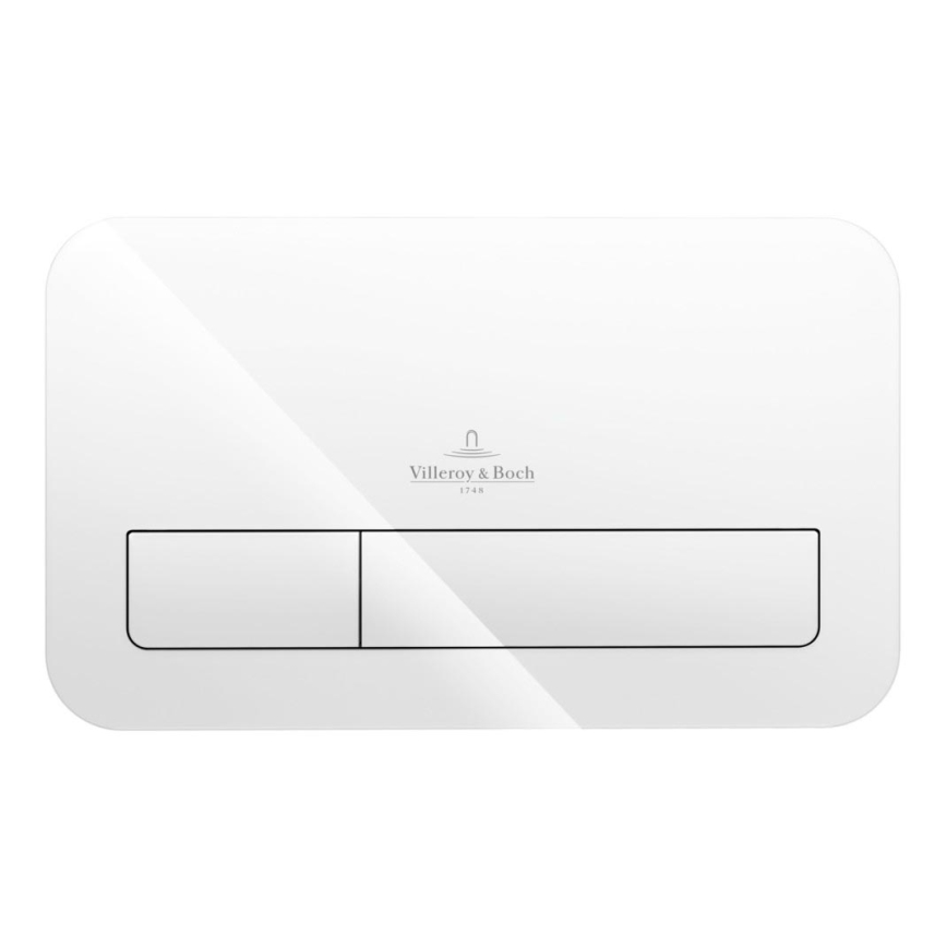 Villeroy & Boch 922400RE - VICONNECT Flush Button, Glossy White