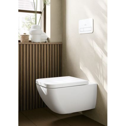 Villeroy & Boch 922400RE - VICONNECT Flush Button, Glossy White