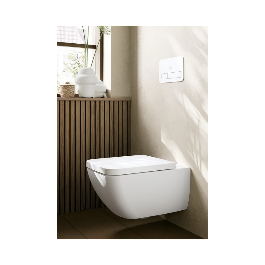 Villeroy & Boch 922400RE - VICONNECT Flush Button, Glossy White