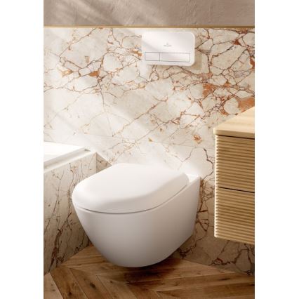 Villeroy & Boch 922400RE - VICONNECT Flush Button, Glossy White