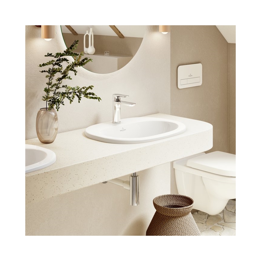 Villeroy & Boch 922400RE - VICONNECT Flush Button, Glossy White