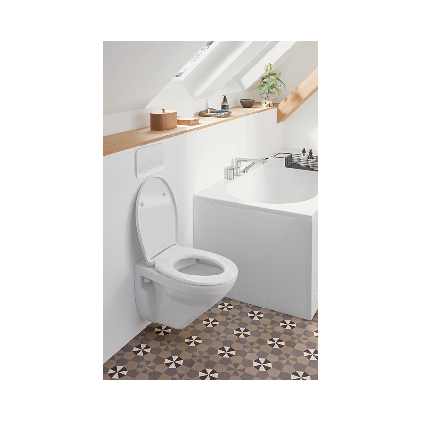 Villeroy & Boch 922400RE - VICONNECT Flush Button, Glossy White