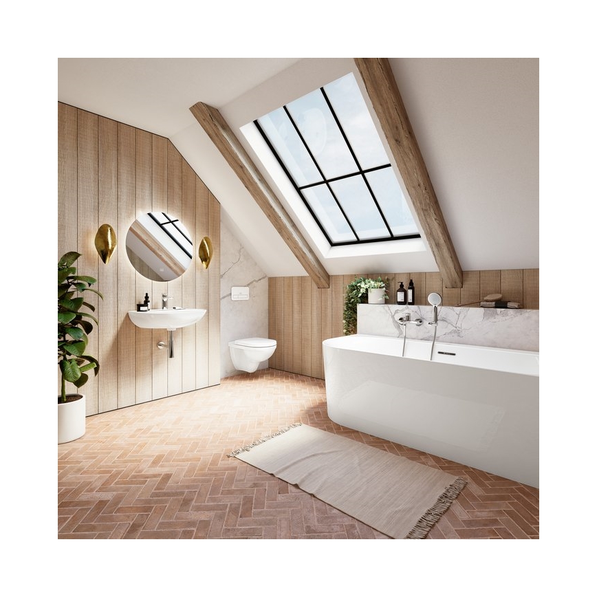 Villeroy & Boch 922400RE - VICONNECT Flush Button, Glossy White