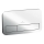 Villeroy & Boch 92249061 - VICONNECT Flush Button, Polished Chrome