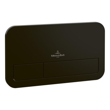 Villeroy & Boch 922490AN - VICONNECT Flush Plate, Black