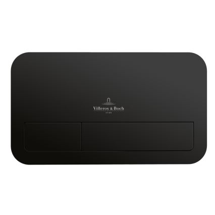 Villeroy & Boch 922490AN - VICONNECT Flush Plate, Black