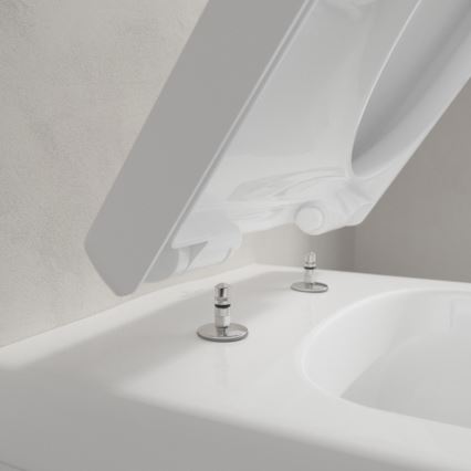 Villeroy & Boch 98M9C101 - ARCHITECTURA SoftClose Toilet Seat, White