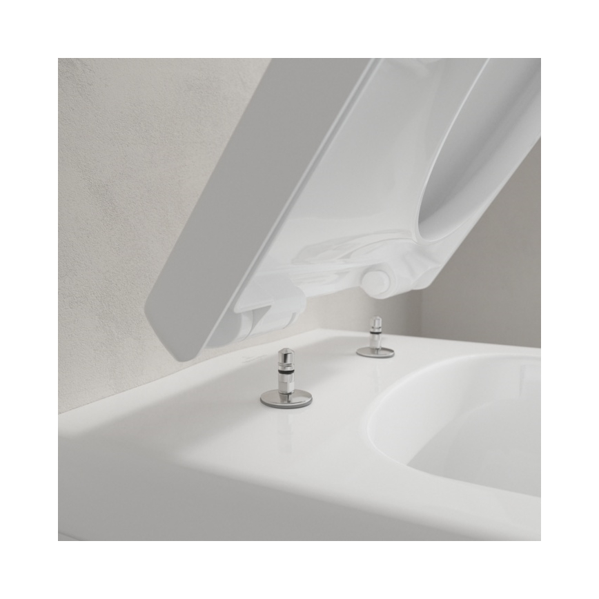 Villeroy & Boch 98M9C101 - ARCHITECTURA SoftClose Toilet Seat, White
