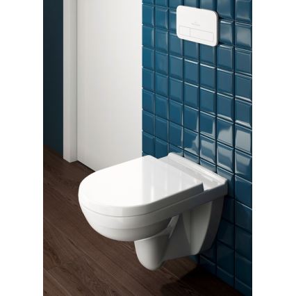 Villeroy & Boch 9M38S101 - O.NOVO SoftClose Toilet Seat, White