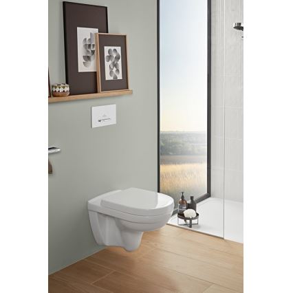 Villeroy & Boch 9M396101 - O.NOVO Toilet Seat, White