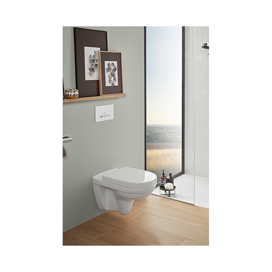 Villeroy & Boch 9M396101 - O.NOVO Toilet Seat, White