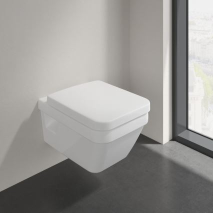 Villeroy & Boch 9M58S101 - ARCHITECTURA SoftClose Toilet Seat, White