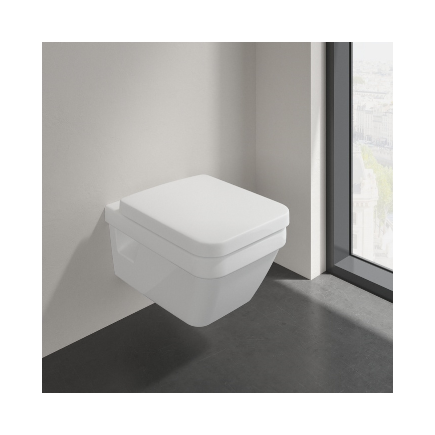 Villeroy & Boch 9M58S101 - ARCHITECTURA SoftClose Toilet Seat, White