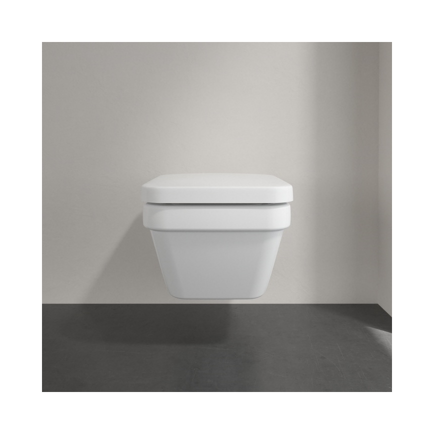 Villeroy & Boch 9M58S101 - ARCHITECTURA SoftClose Toilet Seat, White