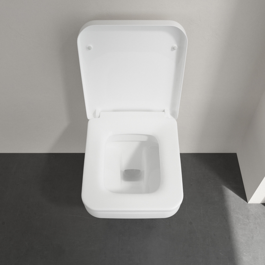 Villeroy & Boch 9M58S101 - ARCHITECTURA SoftClose Toilet Seat, White