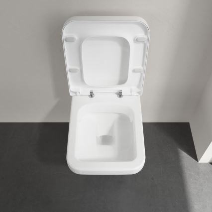 Villeroy & Boch 9M58S101 - ARCHITECTURA SoftClose Toilet Seat, White