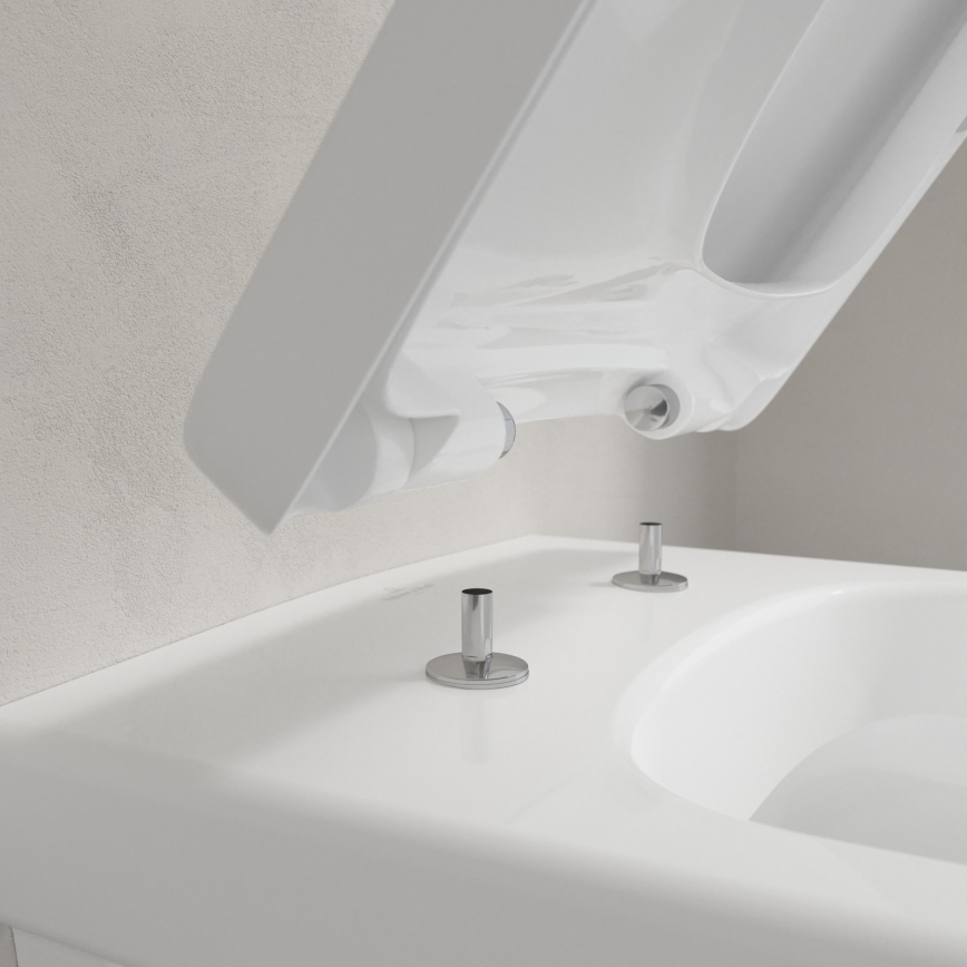 Villeroy & Boch 9M58S101 - ARCHITECTURA SoftClose Toilet Seat, White