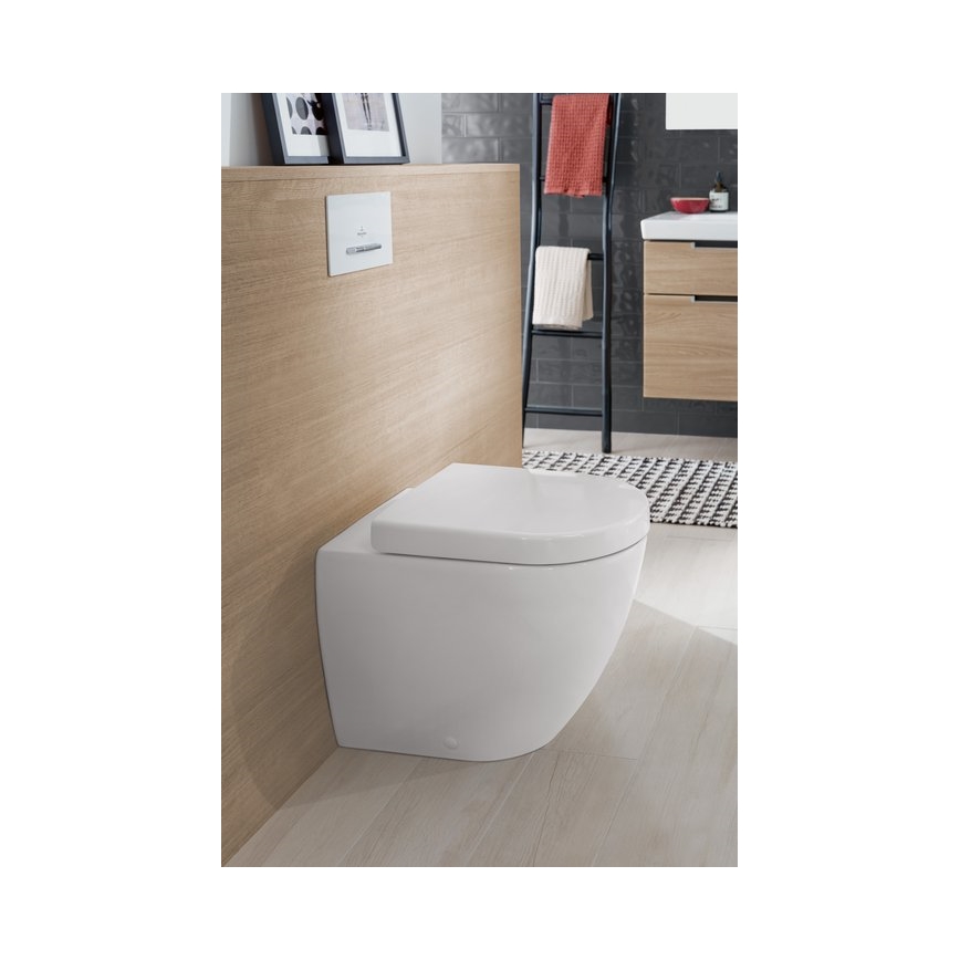 Villeroy & Boch 9M68S101 - SUBWAY 2.0 SoftClose Toilet Seat, White
