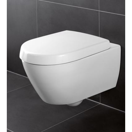 Villeroy & Boch 9M68S101 - SUBWAY 2.0 SoftClose Toilet Seat, White