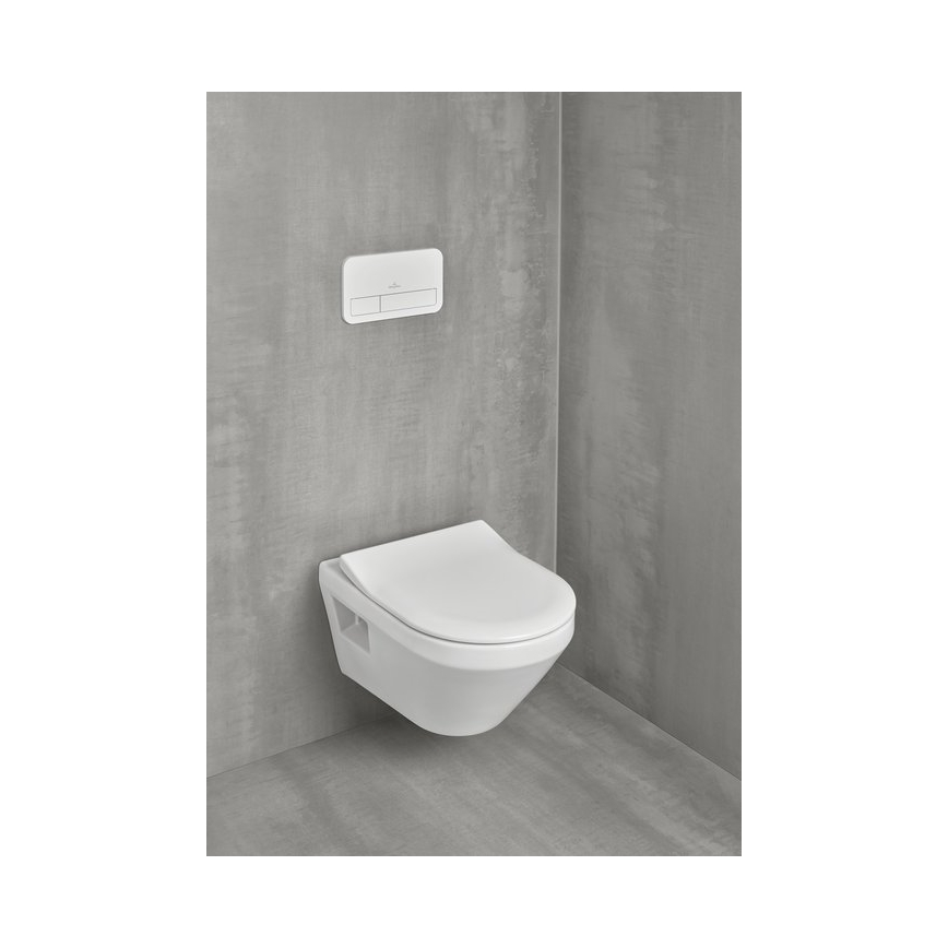 Villeroy & Boch 9M70S101 - ARCHITECTURA SoftClose Toilet Seat, White