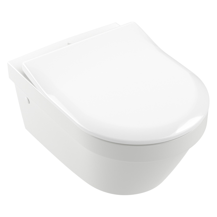 Villeroy & Boch 9M70S101 - ARCHITECTURA SoftClose Toilet Seat, White