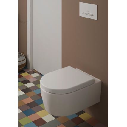 Villeroy & Boch 9M77C101 - AVENTO SoftClose Toilet Seat, White