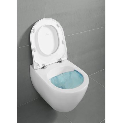 Villeroy & Boch 9M78S101 - SUBWAY 2.0 SoftClose Toilet Seat, White