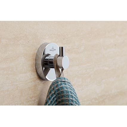 Villeroy & Boch TVA15101100061 - ELEMENTS Wall Hook, Polished Chrome