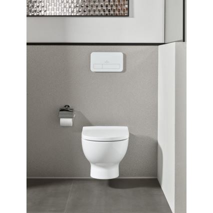 Villeroy & Boch TVA15101300061 - ELEMENTS Toilet Paper Holder, Polished Chrome