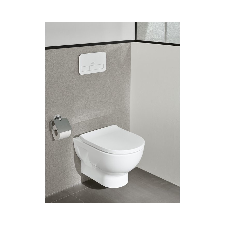 Villeroy & Boch TVA15101300061 - ELEMENTS Toilet Paper Holder, Polished Chrome
