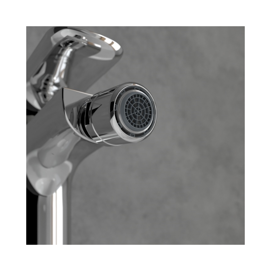 Villeroy & Boch TVB10420111061 - Bidet Mixer + Waste O.NOVO Polished Chrome