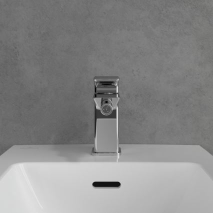 Villeroy & Boch TVB11200100061 - Bidet mixer + pop-up waste SUBWAY 3.0 polished chrome
