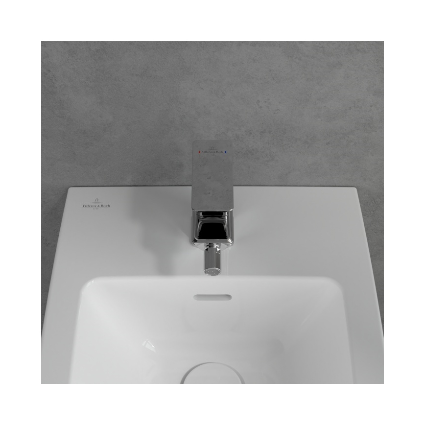 Villeroy & Boch TVB11200100061 - Bidet mixer + pop-up waste SUBWAY 3.0 polished chrome