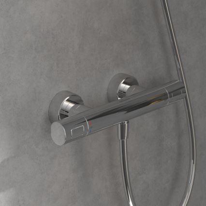 Villeroy & Boch TVS00001700061 - TAPS&FITINGS Thermostatic Shower Mixer, Polished Chrome