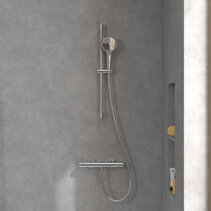 Villeroy & Boch TVS00001700061 - TAPS&FITINGS Thermostatic Shower Mixer, Polished Chrome
