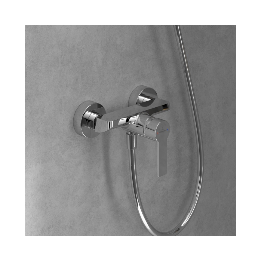 Villeroy & Boch TVS10300100061 - ARCHITECTURA shower mixer, polished chrome